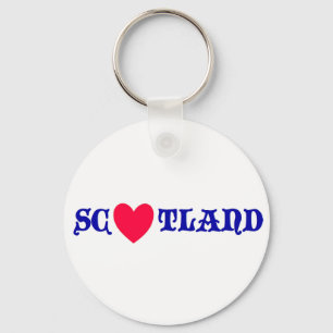 Scotland love keychain