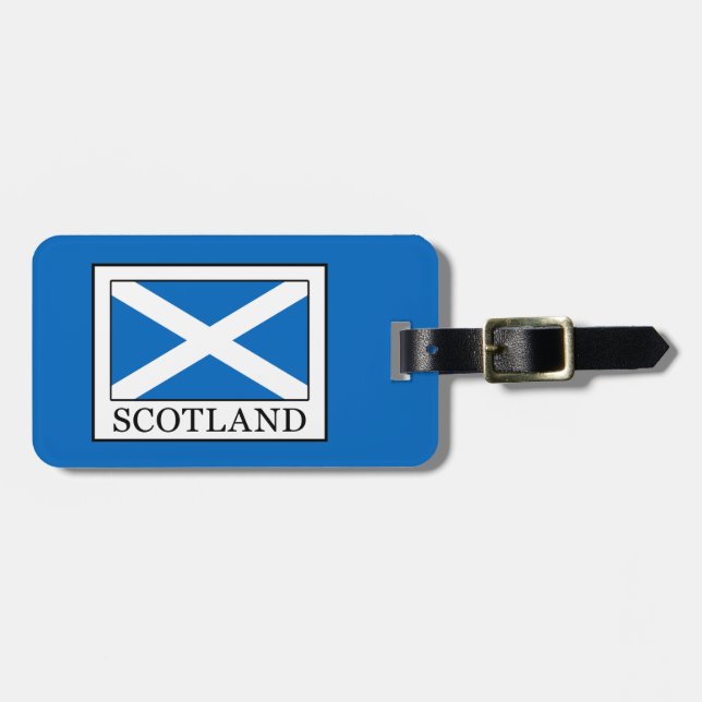 Scotland Luggage Tag (Front Horizontal)
