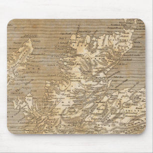 Scotland Map by Arrowsmith Mouse Pad