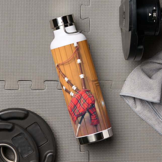 Scotland Musical bagpipe Gifts Aluminum Water  Water Bottle (Gym)