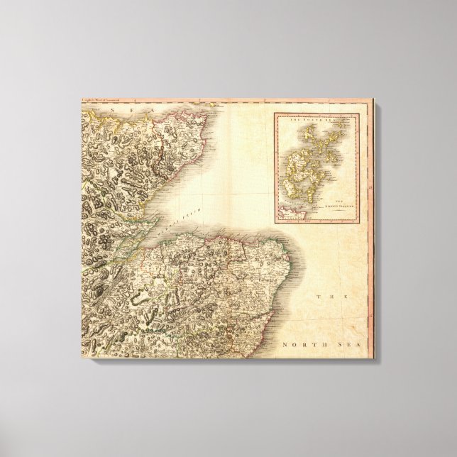 Scotland NE Canvas Print (Front)