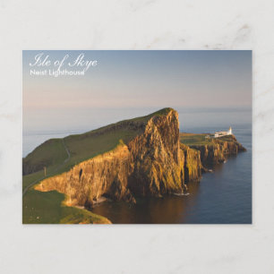 Scotland - Neist lighthouse postcard