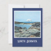 Scotland North Berwick fine art oil painting