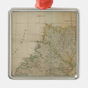 Scotland north metal ornament