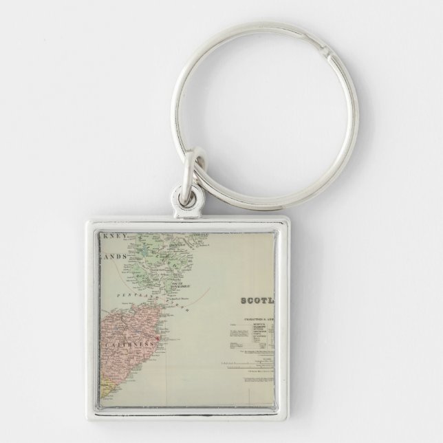 Scotland Northeast Keychain (Front)