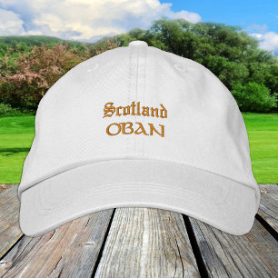 Scotland & OBAN fashion / Scottish Patriots Embroidered Hat