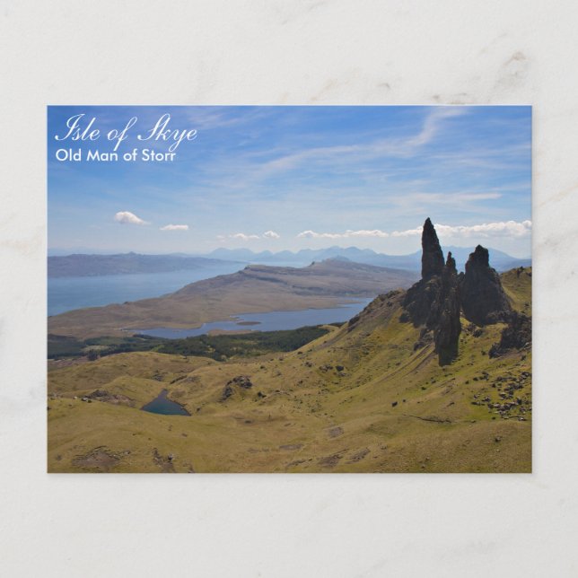 Scotland - Old Man of Storr postcard (Front)
