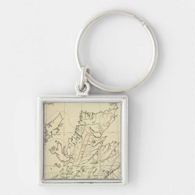 Scotland outline keychain (Front)