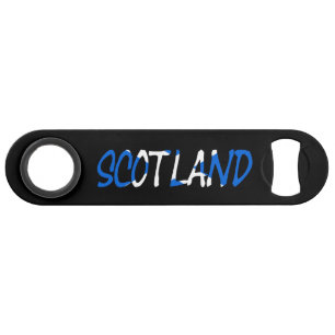Scotland overlaid on Scottish Flag bocnt Bar Key