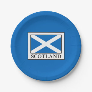 Scotland Paper Plate
