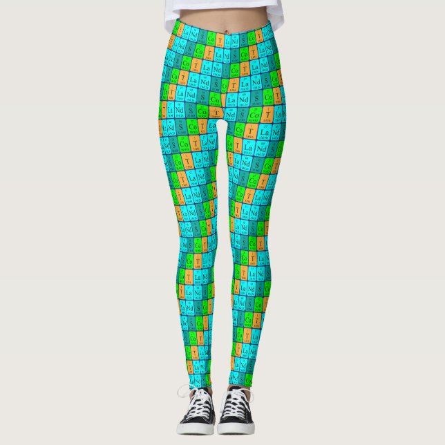 Scotland patriotic periodic table leggings (2) (Front)