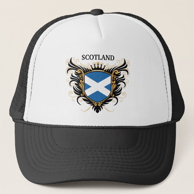 Scotland [personalize] trucker hat (Front)