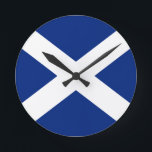 SCOTLAND ROUND CLOCK<br><div class="desc">SCOTLAND DESIGNS BY RALPH STAPLES GREETINGS INC</div>