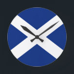 SCOTLAND ROUND CLOCK<br><div class="desc">SCOTLAND DESIGNS BY RALPH STAPLES GREETINGS INC</div>
