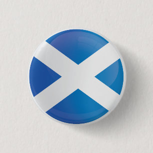 Scotland  Round Icon Flag 1 Inch Round Button