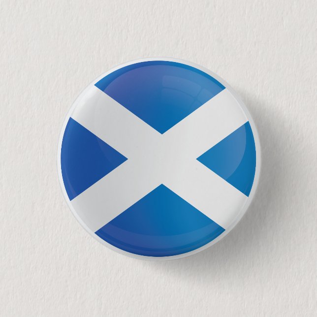 Scotland  Round Icon Flag 1 Inch Round Button (Front)