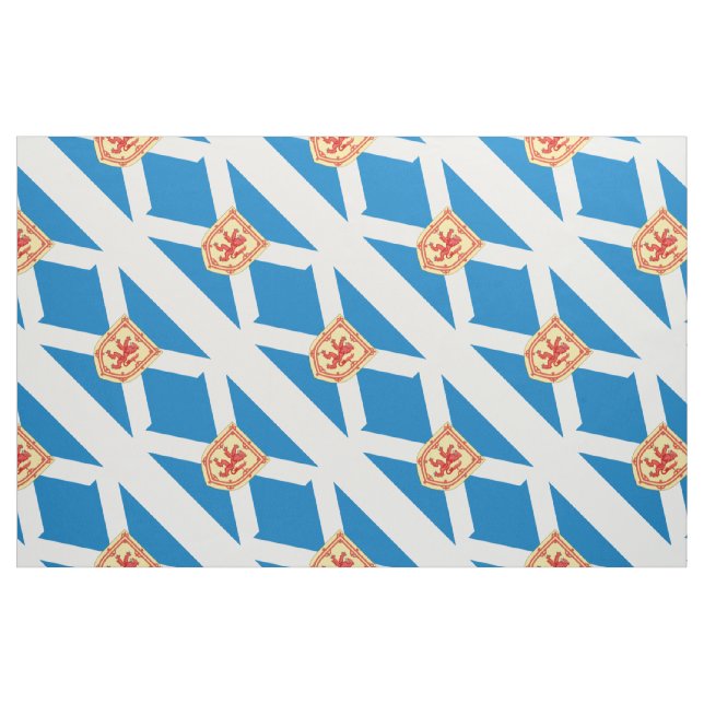 Scotland Royal Arms Flag Pattern Fabric (Yard)