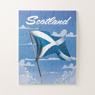 Scotland Saltire Jigsaw Puzzle