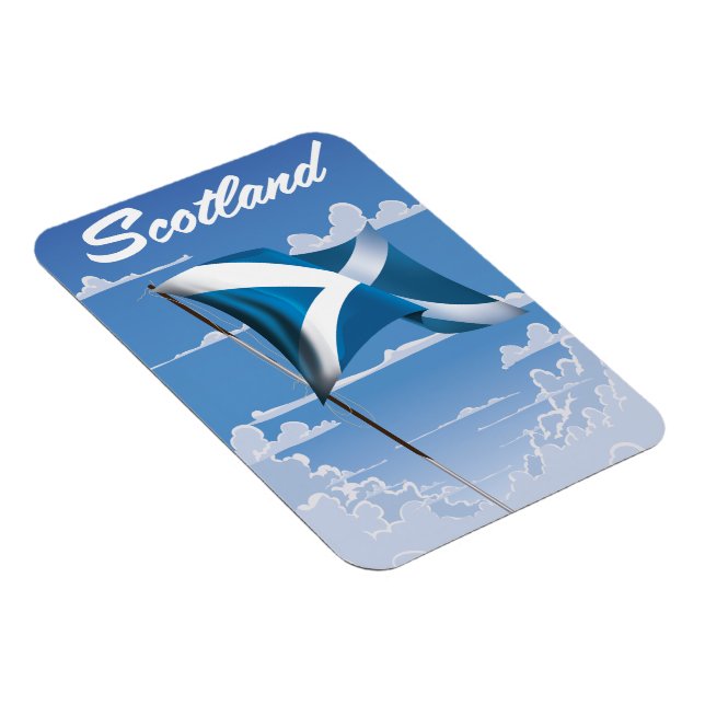 Scotland Saltire Magnet (Right Side)