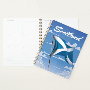 Scotland Saltire Planner