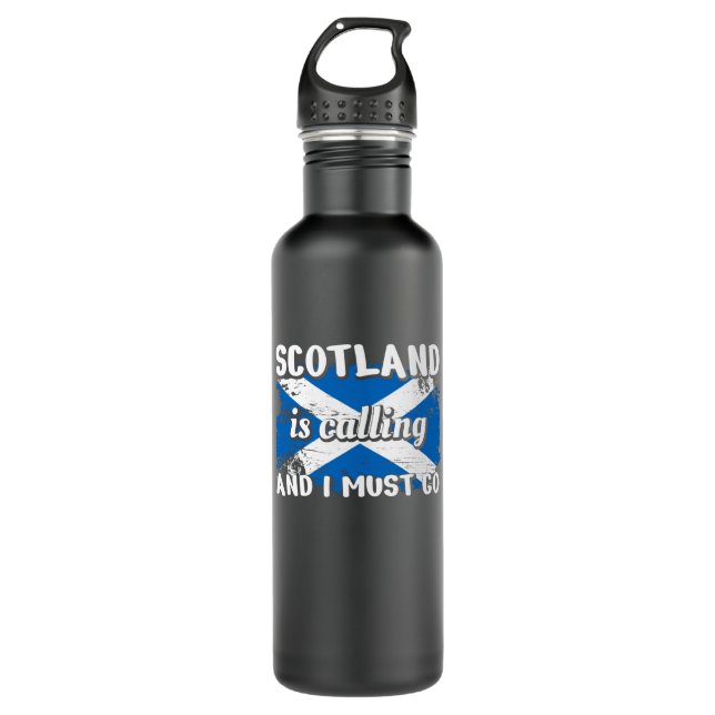 Scotland Schlotland Flag 710 Ml Water Bottle (Front)