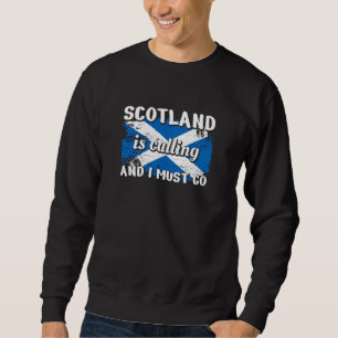 Scotland Schlotland Flag Sweatshirt