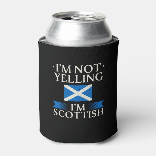 Scotland Scotland Flag Can Cooler (Can Front)