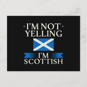 Scotland Scotland Flag Postcard