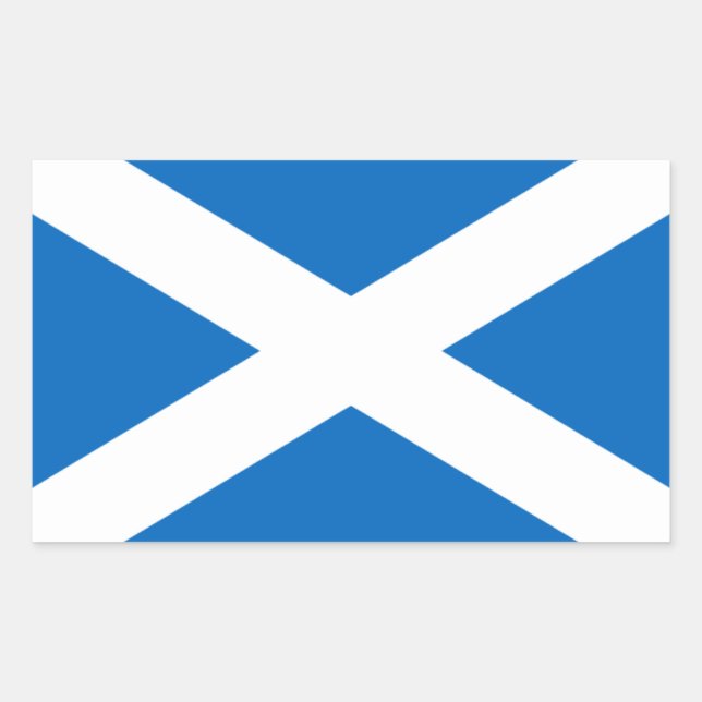 Scotland/Scottish Flag Stickers (Front)