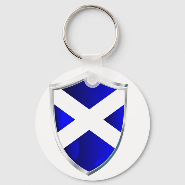 Scotland Shield Keychain (Front)