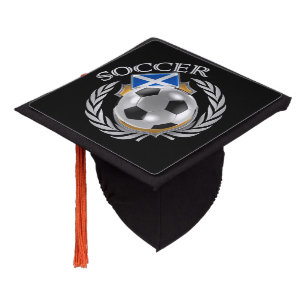 Scotland Soccer 2016 Fan Gear Graduation Cap Topper