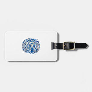 Scotland Soccer 2026 Soccer Bold Country Typograph Luggage Tag