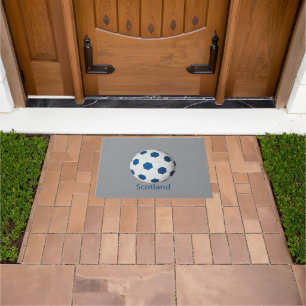 Scotland Soccer Doormat
