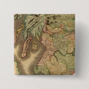 Scotland southern 2 inch square button