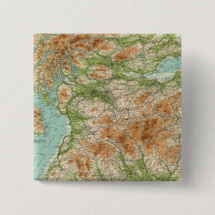 Scotland southern section 2 inch square button