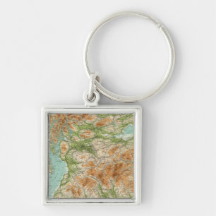 Scotland southern section keychain