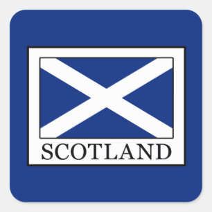 Scotland Square Sticker