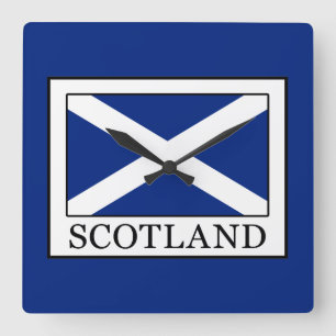 Scotland Square Wall Clock