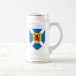 Scotland Stein - Cross & Lion Shield