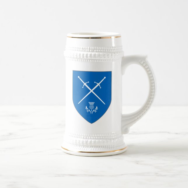 Scotland Stein - Swords & Thistle (Right)