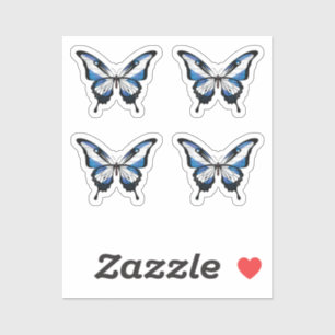 Scotland Swallowtail Butterfly Flag