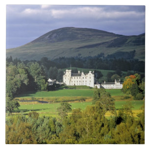 Scotland, Tayside, Blair Castle. In an emerald Tile