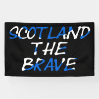 Scotland The Brave on Scottish Flag bnrcnt