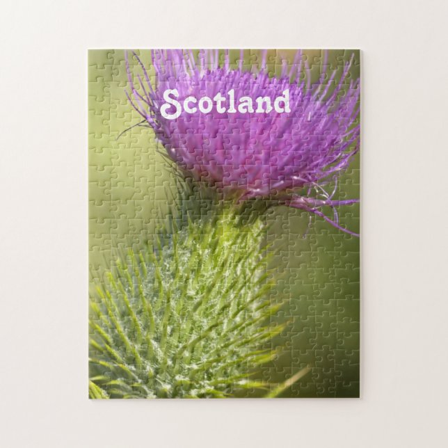 Scotland Thistle Jigsaw Puzzle (Vertical)