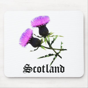 Scotland, thistle mouse pad