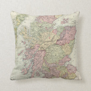 Scotland Throw Pillow