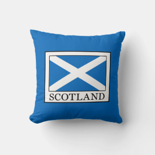 Scotland Throw Pillow