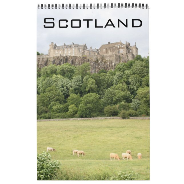 scotland travel calendar (Cover)