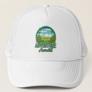 Scotland Travel logo Trucker Hat