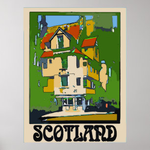 Scotland, Travel Poster, add text Poster